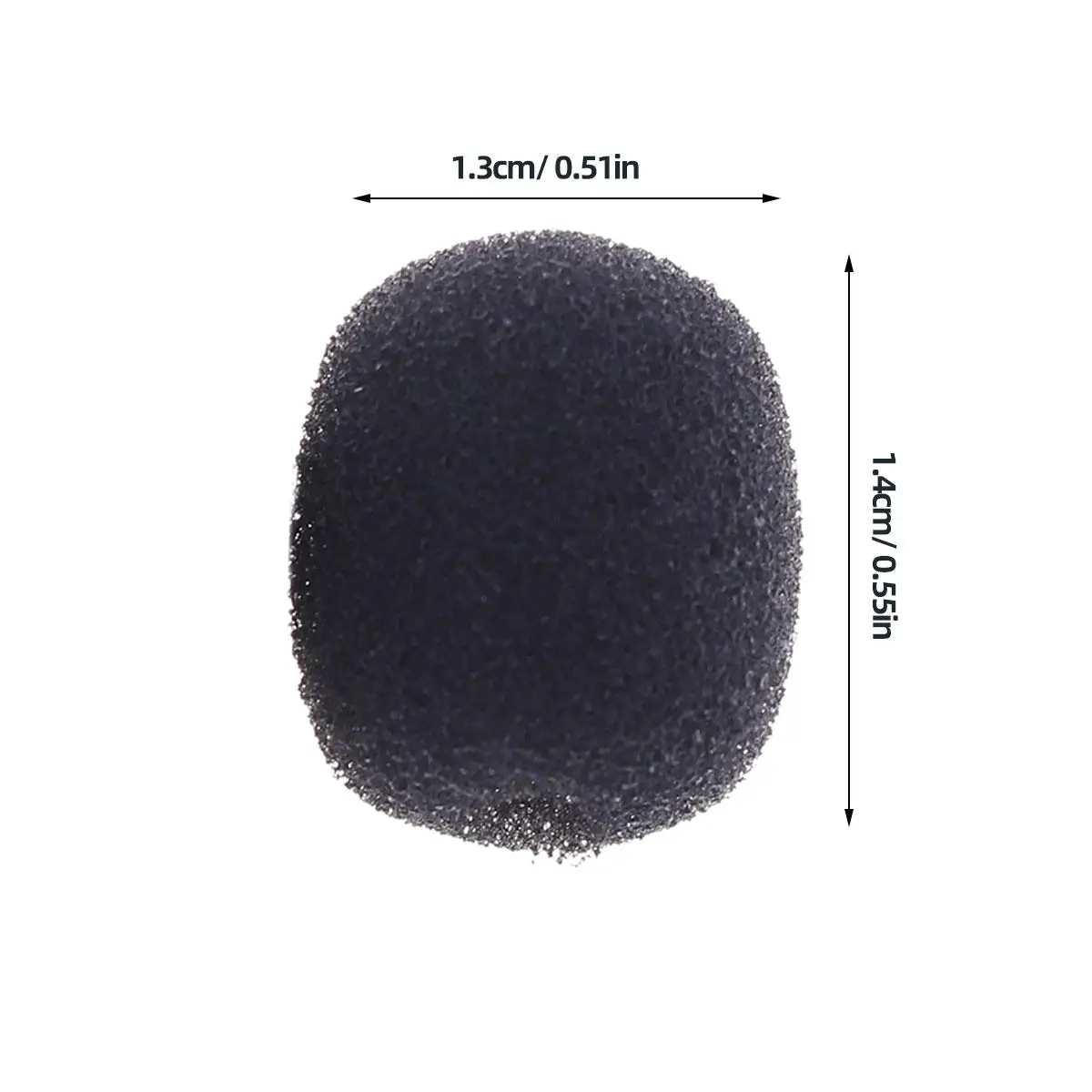 15 Pcs Microphone Sponge Cover Black 13x13x14mm High Density Foam Windscreen Lavalier Lapel Mic Protect Spit Wireless Sound
15 Pcs Microphone Sponge Cover Black 13x13x14mm High Density Foam Windscreen Lavalier Lapel Mic Protect Spit Wireless Sound