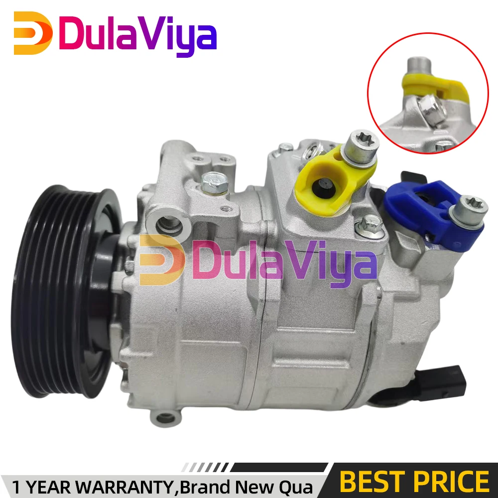 A/C AC Compressor For VW Jetta Passat 2006-2015 Audi A3 2006-2007 1K0820803L 1K0820803N 1K0820803P 1K0820859C 8FK351322741
A/C AC Compressor For VW Jetta Passat 2006-2015 Audi A3 2006-2007 1K0820803L 1K0820803N 1K0820803P 1K0820859C 8FK351322741