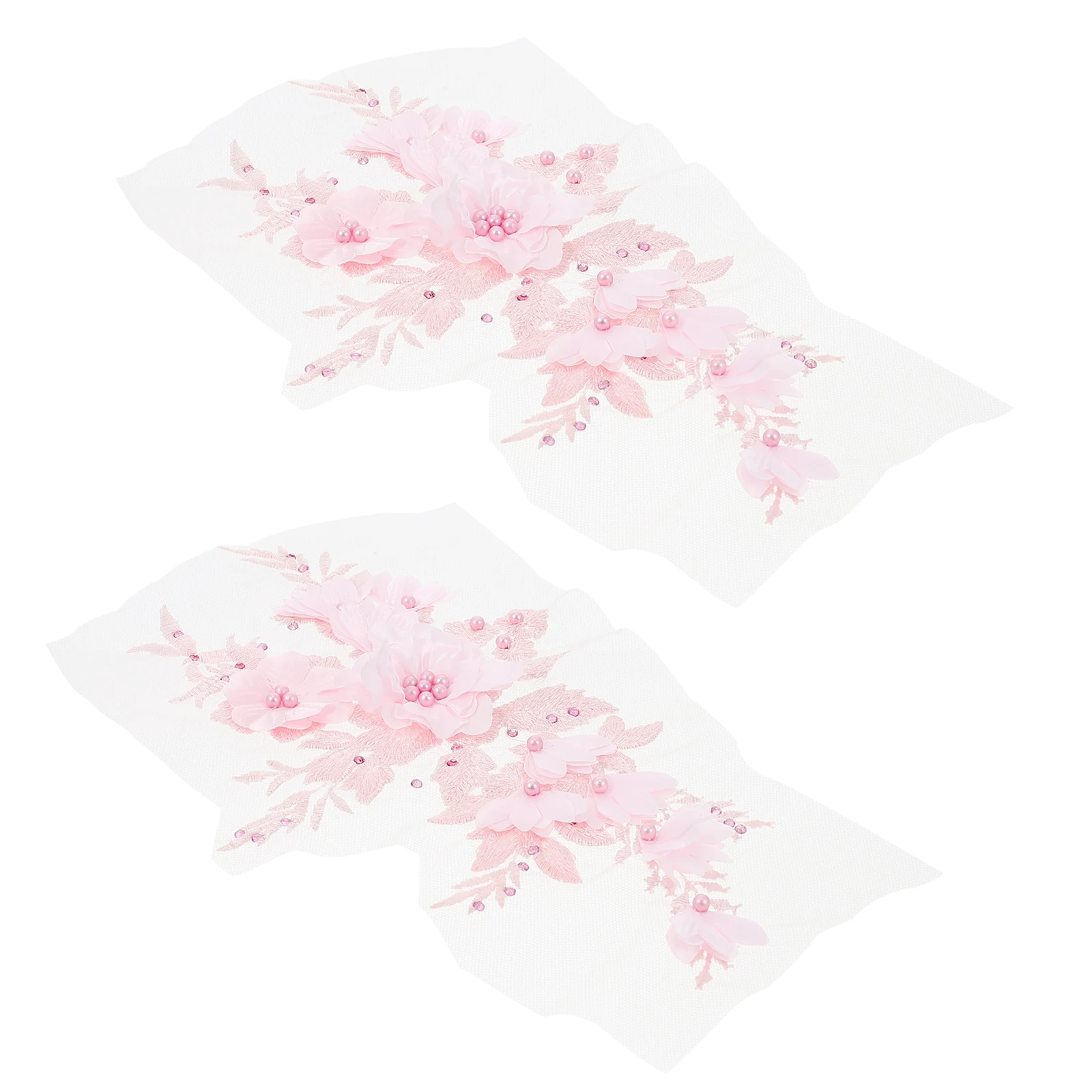 2 Pcs Polyester Yarn Appliques Clothing Patches Embroidered Flowers Lace Decoration DIY Sewing Supplies Elastic
2 Pcs Polyester Yarn Appliques Clothing Patches Embroidered Flowers Lace Decoration DIY Sewing Supplies Elastic