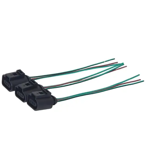 3 SZTUK dla A6 C6 A4 B6 B7 Q7 TT A8 D3 VW Passat B5 B7 CC Touareg Czujnik poziomu oleju Wtyczka kablowa Gniazdo 3B0 973 703 G