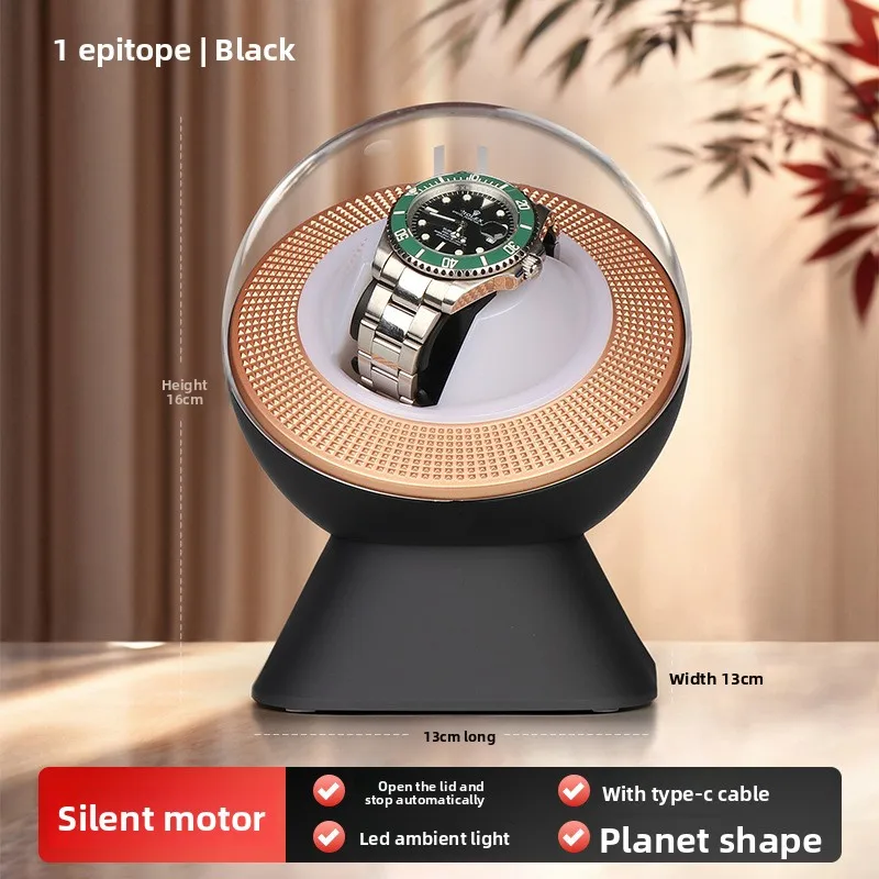 Luxury Automatic Watch Winder with Zero Magnetism Household Silent Led Watches Winding Device Bedside Mechanical Storage Box
Luxury Automatic Watch Winder with Zero Magnetism Household Silent Led Watches Winding Device Bedside Mechanical Storage Box