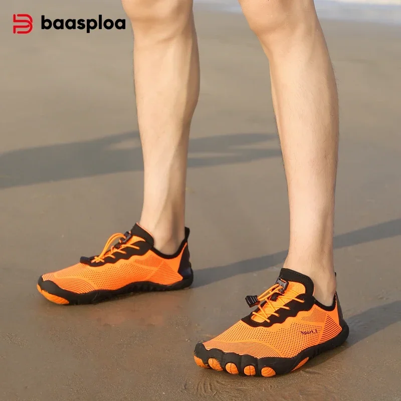 Baasploa Men Water Shoes 2025 Unisex Quick Dry Beach Sock Barefoot Shoes Male Swimming Upstream Sneaker Light Yoga Aqua Shoes
Baasploa Men Water Shoes 2025 Unisex Quick Dry Beach Sock Barefoot Shoes Male Swimming Upstream Sneaker Light Yoga Aqua Shoes