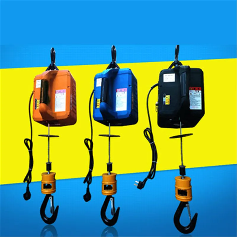 500KG Electric hoist Portable electric hand winch traction block electric steel wire rope lifting hoist towing rope 220V/110V
500KG Electric hoist Portable electric hand winch traction block electric steel wire rope lifting hoist towing rope 220V/110V