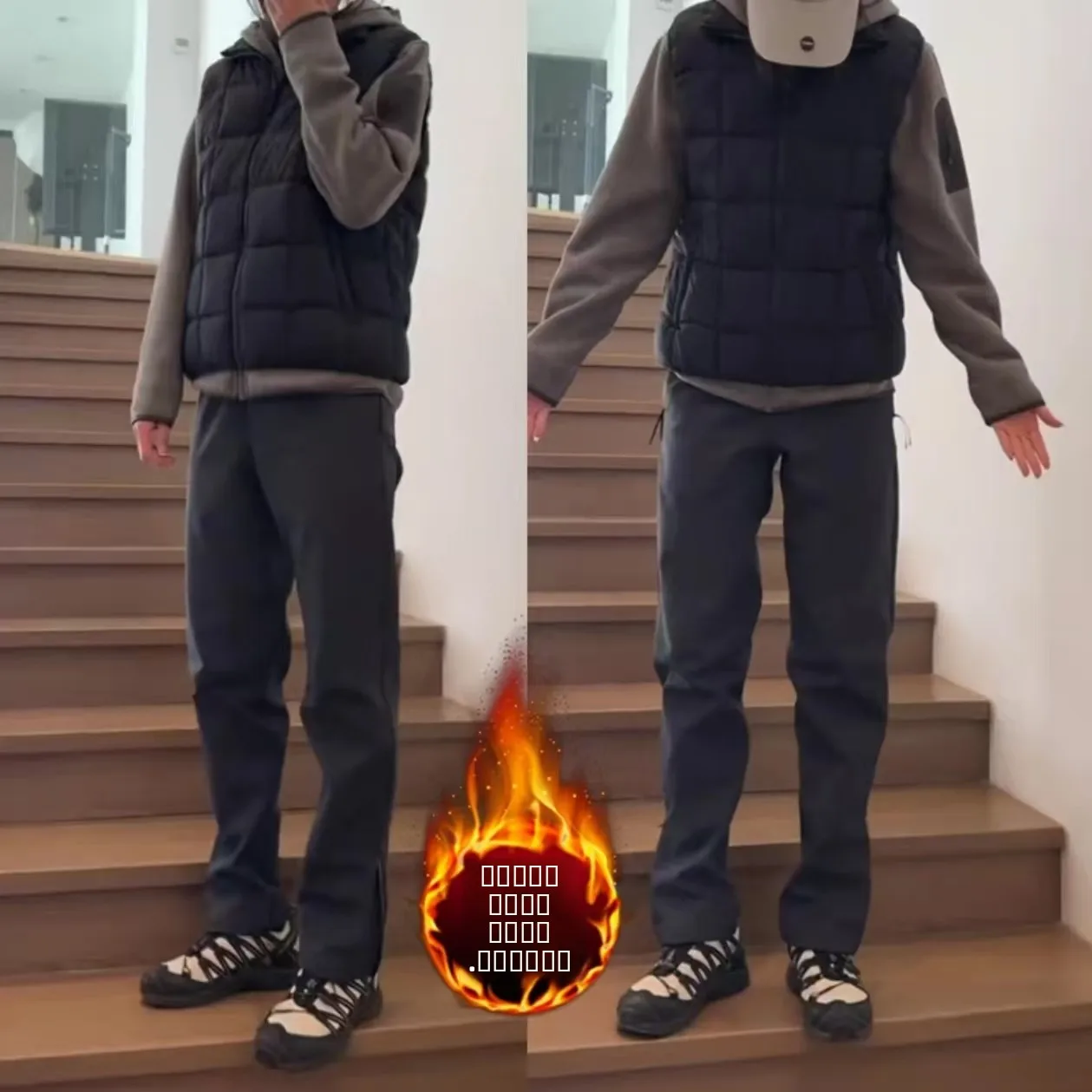 Зимние мужские брюки для походов и работы с флисовой подкладкой, повседневные уличные брюки на молнии, мягкие, ветрозащитные, функциональные, прямого кроя.
Зимние мужские брюки для походов и работы с флисовой подкладкой, повседневные уличные брюки на молнии, мягкие, ветрозащитные, функциональные, прямого кроя.