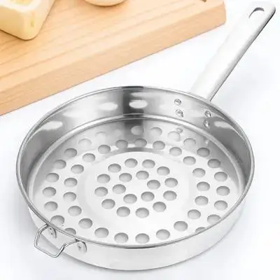 Stainless Steel Flat Bottom Strainer Large Hole Colander Multipurpose Kitchen Mesh Filter Ladle Hot Pot Cooking Food Cooling
Stainless Steel Flat Bottom Strainer Large Hole Colander Multipurpose Kitchen Mesh Filter Ladle Hot Pot Cooking Food Cooling