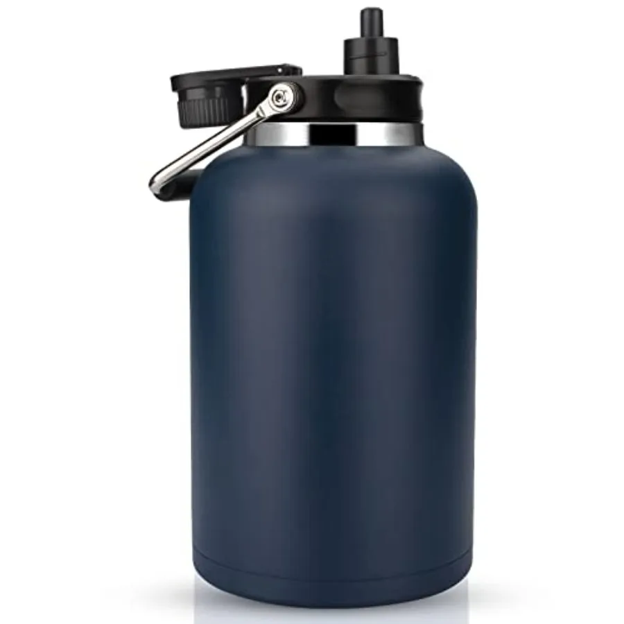 Бутылка для воды Zenbo One Gallon Jug с соломинкой, 128 унций, с двойными стенками, вакуумная изоляция, сохраняет холод до 48 часов, герметичная.
Бутылка для воды Zenbo One Gallon Jug с соломинкой, 128 унций, с двойными стенками, вакуумная изоляция, сохраняет холод до 48 часов, герметичная.