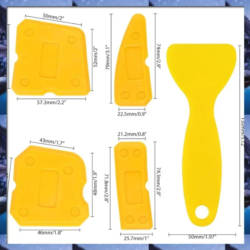ABSU Silicone Caulking Tool Silicone Caulking Tool Kit Sealant Silicone Finishing Tool
ABSU Silicone Caulking Tool Silicone Caulking Tool Kit Sealant Silicone Finishing Tool