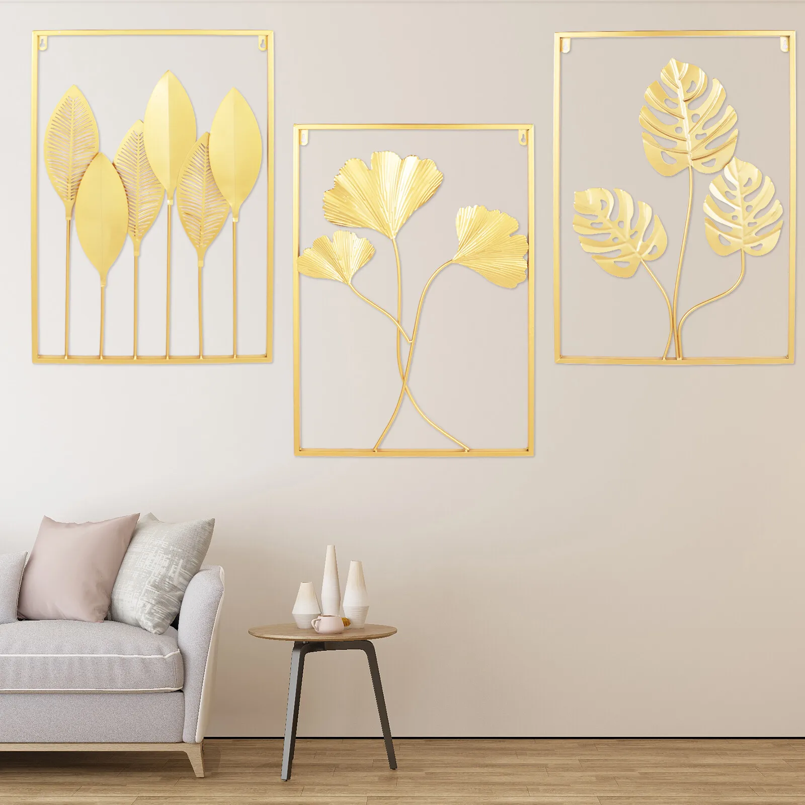 3-Piece Gold Home Decor Wall Leaf Ornaments, Leaf Pattern Wall Hanging Decor Set, Suitable for entryways, bedrooms, and hotels
3-Piece Gold Home Decor Wall Leaf Ornaments, Leaf Pattern Wall Hanging Decor Set, Suitable for entryways, bedrooms, and hotels