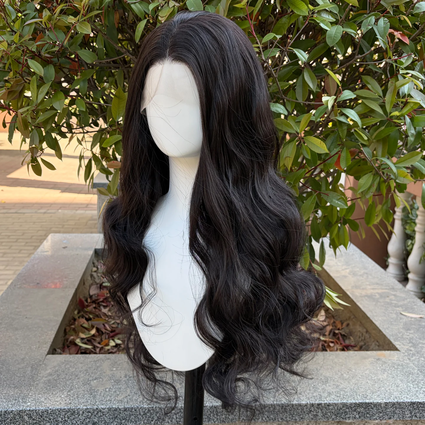 Black Long Body Wave Lace Front Wigs Synthetic 13×4 Glueless Lace Wig Natural Curly Wave Cosplay Daily Wigs for Women
Black Long Body Wave Lace Front Wigs Synthetic 13×4 Glueless Lace Wig Natural Curly Wave Cosplay Daily Wigs for Women