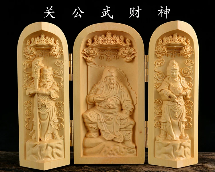 Buddhism sacred holy # traveling altar- efficacious Mascot bring money God of wealth GUAN GONG GUAN DI Wood carving statue
Buddhism sacred holy # traveling altar- efficacious Mascot bring money God of wealth GUAN GONG GUAN DI Wood carving statue