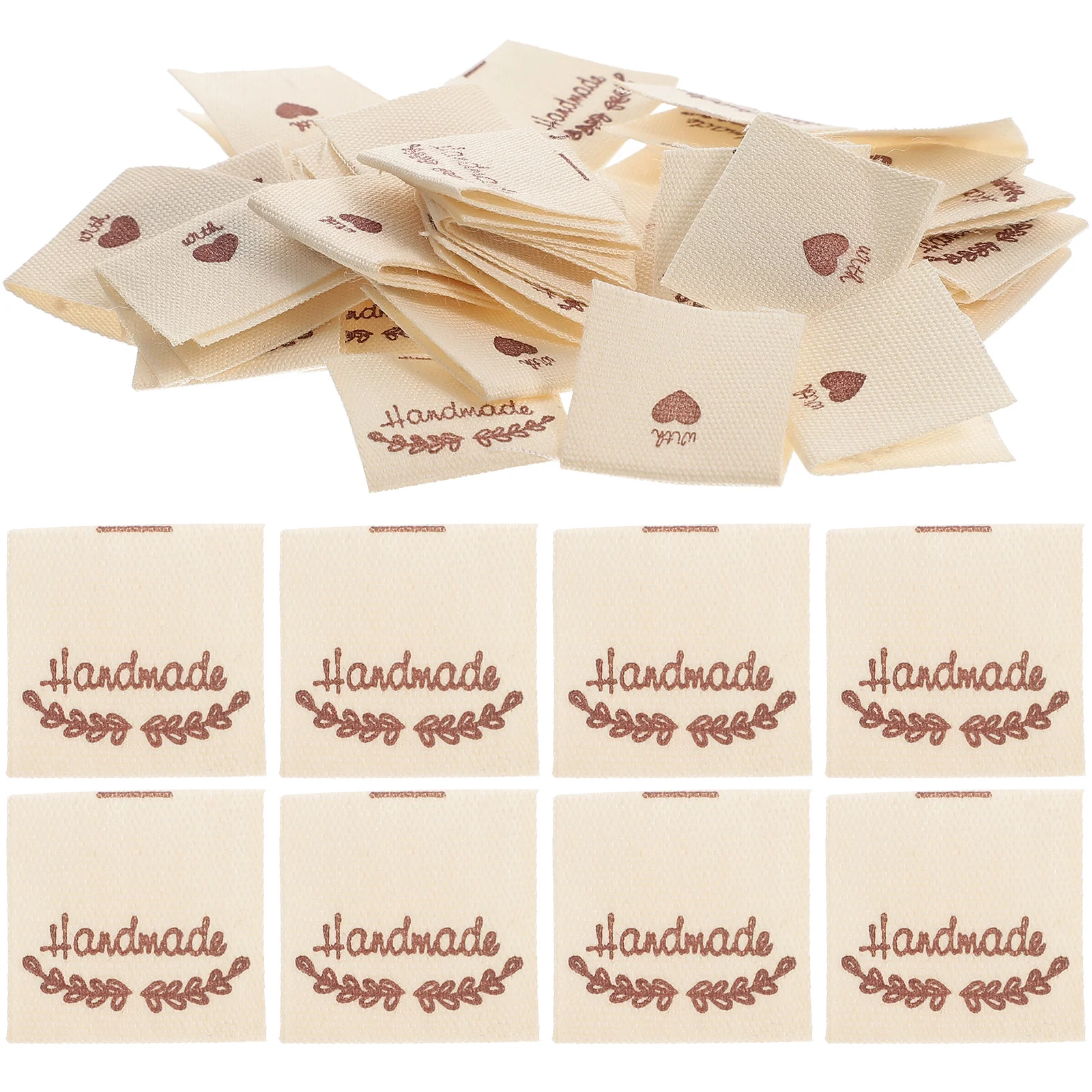 100Pcs Sewing Labels for Handmade Items Fabric Tags Vintage Style Soft Material Ideal for Quilt Knitting Hat DIY
100Pcs Sewing Labels for Handmade Items Fabric Tags Vintage Style Soft Material Ideal for Quilt Knitting Hat DIY
