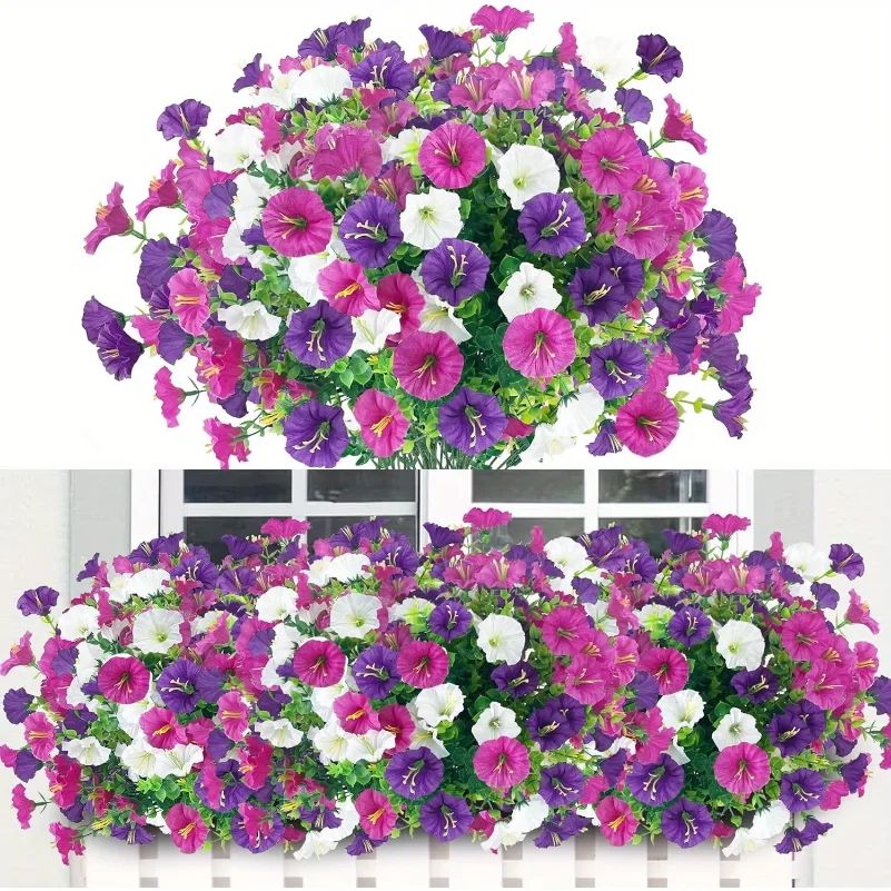 6/9-Pack Artificial Morning Glory Flowers Mixed Bouquets Silk Fake Flower for Spring Outdoor Indoor Home Garden Room Decorations
6/9-Pack Artificial Morning Glory Flowers Mixed Bouquets Silk Fake Flower for Spring Outdoor Indoor Home Garden Room Decorations