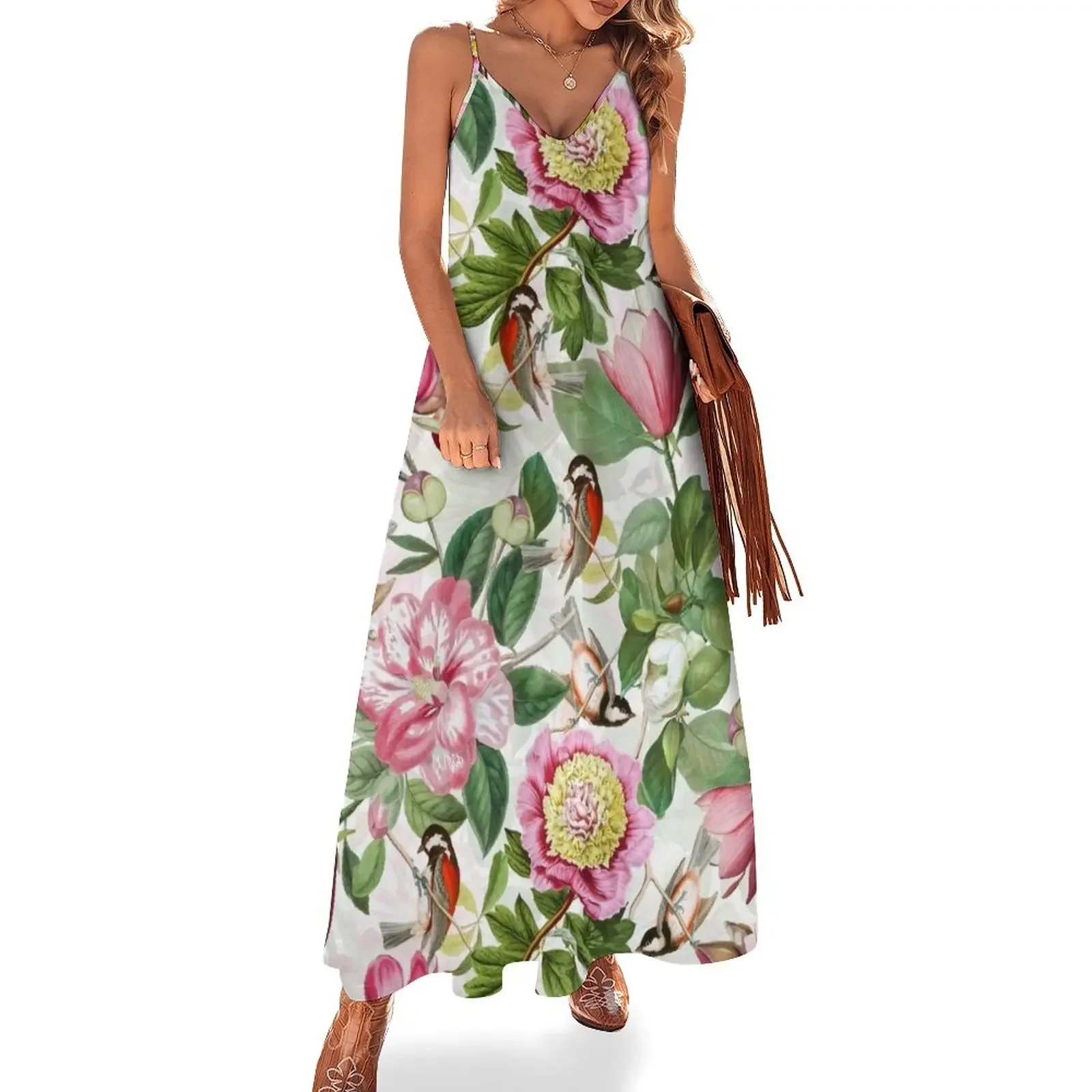 UtART - Vintage Peonies Spring Flower Pattern White Sleeveless Dress elegant party dresses for women 2025 sexy dress for women
UtART - Vintage Peonies Spring Flower Pattern White Sleeveless Dress elegant party dresses for women 2025 sexy dress for women