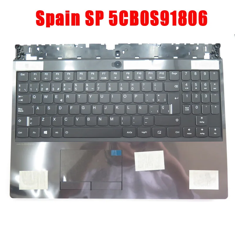 Подставка для рук и клавиатура для ноутбука Lenovo для Legion Y530 Y530-15ICH-1060 81LB Испания SP 5CB0S91806 Верхний корпус с подсветкой, черный, новый
Подставка для рук и клавиатура для ноутбука Lenovo для Legion Y530 Y530-15ICH-1060 81LB Испания SP 5CB0S91806 Верхний корпус с подсветкой, черный, новый