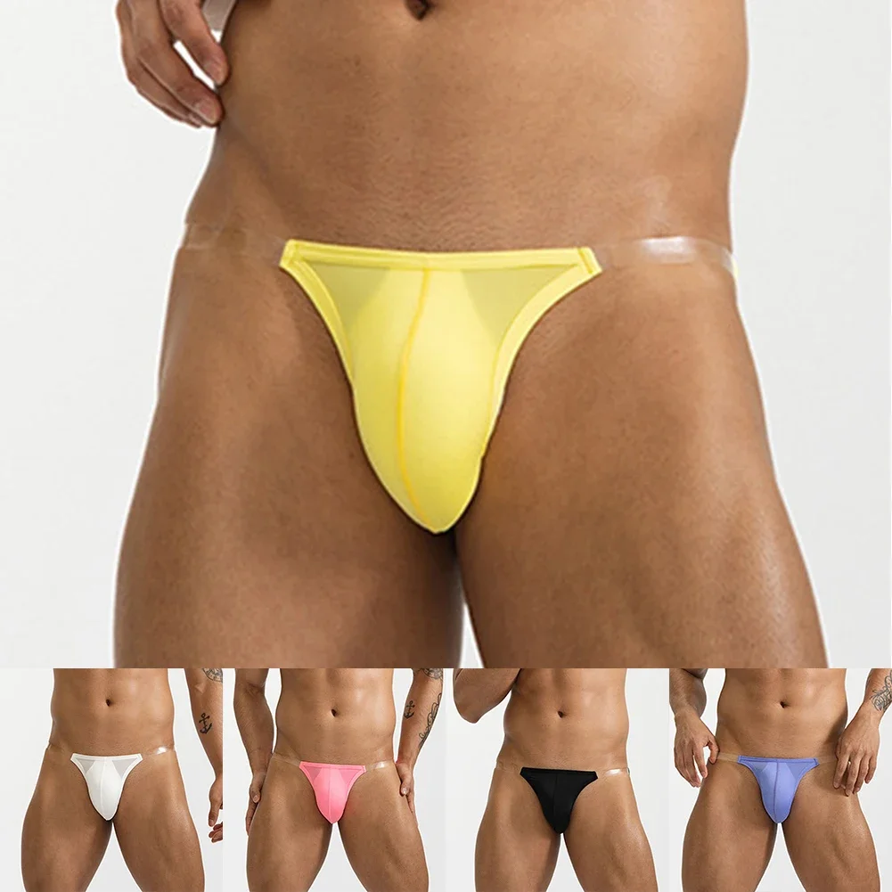 Mens Sexy Lingerie Underwear Low Rise Transparent Panties Gay Sissy Pouch Erotic Briefs Low Waist Ice Silk Breathable Underpants
Mens Sexy Lingerie Underwear Low Rise Transparent Panties Gay Sissy Pouch Erotic Briefs Low Waist Ice Silk Breathable Underpants