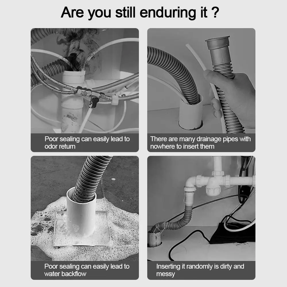 Anti Odor Sink Drain Pipe Adapter 5 in 1 Sealing Ring Kitchen Basin Sewer Branch Multifunctional Dishwasher Water Pipe Connector
Anti Odor Sink Drain Pipe Adapter 5 in 1 Sealing Ring Kitchen Basin Sewer Branch Multifunctional Dishwasher Water Pipe Connector