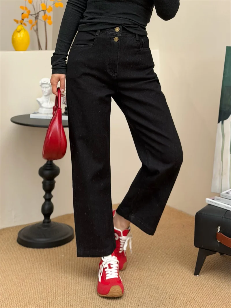 Женские джинсы с флисовой подкладкой, высокая талия, хлопок, повседневные, облегающие, широкие штанины, эластичные, устойчивые к выцветанию MS.SUUPEER
Женские джинсы с флисовой подкладкой, высокая талия, хлопок, повседневные, облегающие, широкие штанины, эластичные, устойчивые к выцветанию MS.SUUPEER