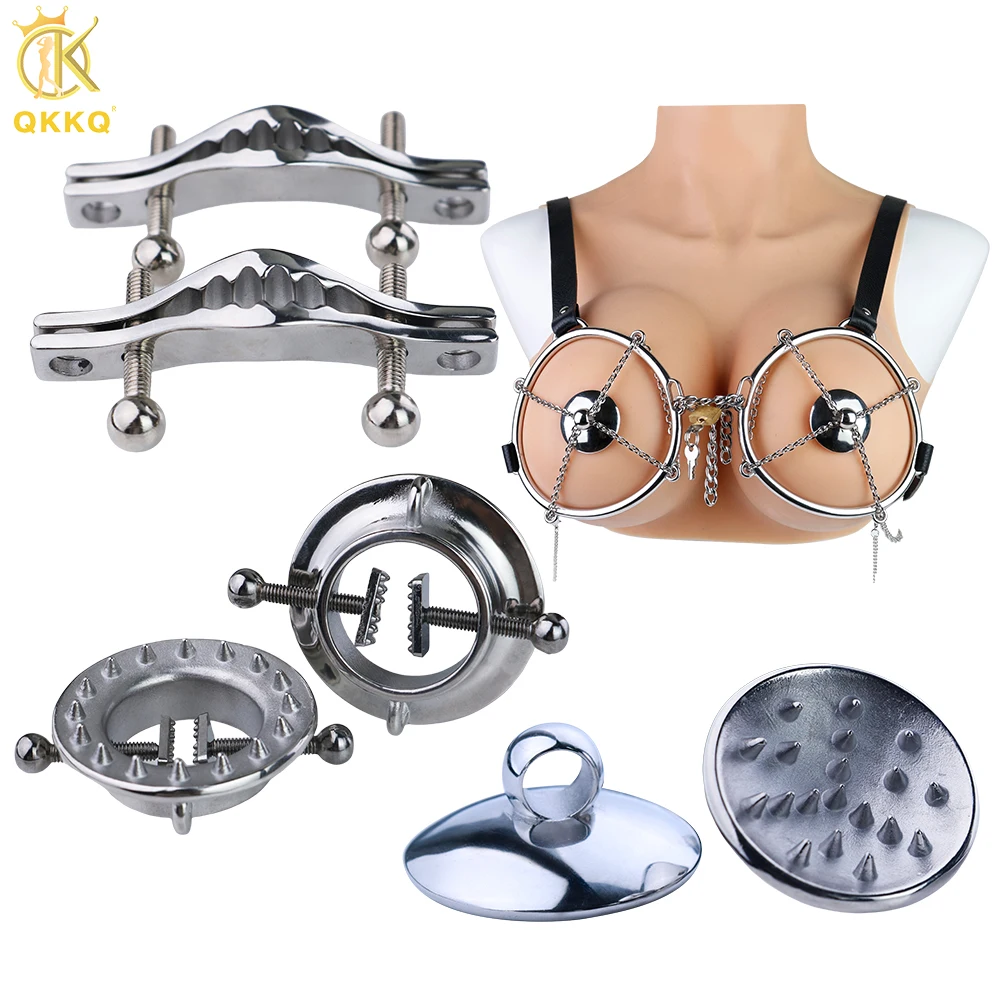 QKKQ Metal Nipple Clip Nipples Clamp Chest Bondage With Belt Female Bra Breast Binder BDSM Sexy Tools Breast Cover Sex Shop 18+
QKKQ Metal Nipple Clip Nipples Clamp Chest Bondage With Belt Female Bra Breast Binder BDSM Sexy Tools Breast Cover Sex Shop 18+