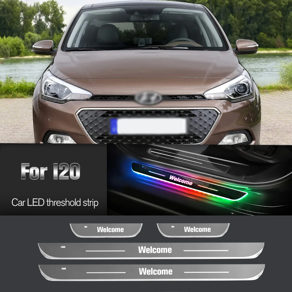 Car Door Sill Light For Hyundai I20 2008-2023 2010 2012 2015 2018 Customized Logo LED Welcome Threshold Pedal Lamp Accessories
Car Door Sill Light For Hyundai I20 2008-2023 2010 2012 2015 2018 Customized Logo LED Welcome Threshold Pedal Lamp Accessories