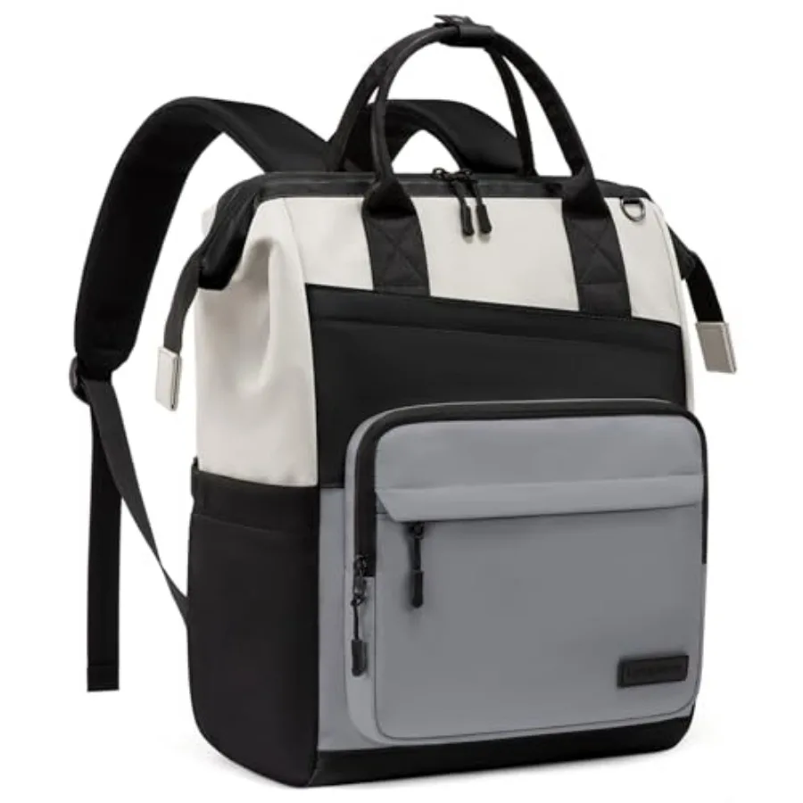 Laptop Backpack for Women, Travel Backpack for Work College Business, Water Resistant Teacher Nurse Bag with Large Capacity, Sc
Laptop Backpack for Women, Travel Backpack for Work College Business, Water Resistant Teacher Nurse Bag with Large Capacity, Sc