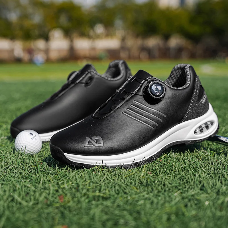 Knob-Lock Air-Cushioned Golf Sneakers, Waterproof, Non-Slip, Shock-Absorbing Casual Men's Shoes
Knob-Lock Air-Cushioned Golf Sneakers, Waterproof, Non-Slip, Shock-Absorbing Casual Men's Shoes