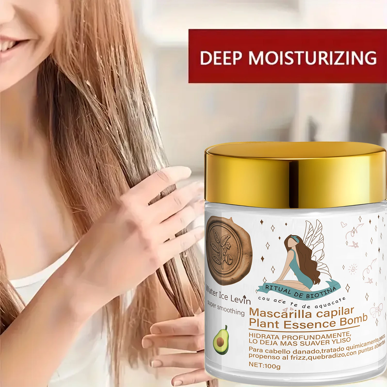Маска для волос Plant Essence, увлажняющий и восстанавливающий уход, разглаживающий как шелковистые волосы, повышает жизненность и блеск
Маска для волос Plant Essence, увлажняющий и восстанавливающий уход, разглаживающий как шелковистые волосы, повышает жизненность и блеск