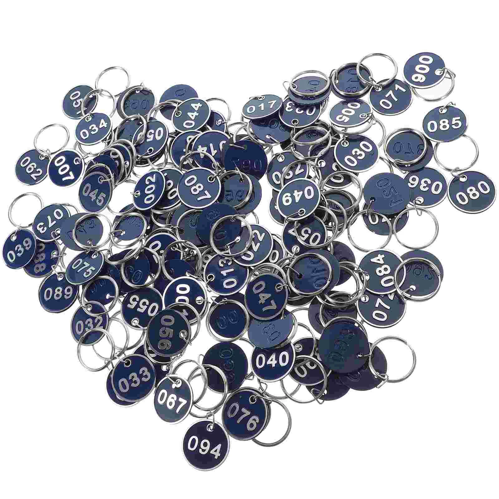 100pcs Numbered Storage Tags Key Identifiers Sauna Locker Labels Key Markers Travel Accessories Luggage Covers Digital Number
100pcs Numbered Storage Tags Key Identifiers Sauna Locker Labels Key Markers Travel Accessories Luggage Covers Digital Number