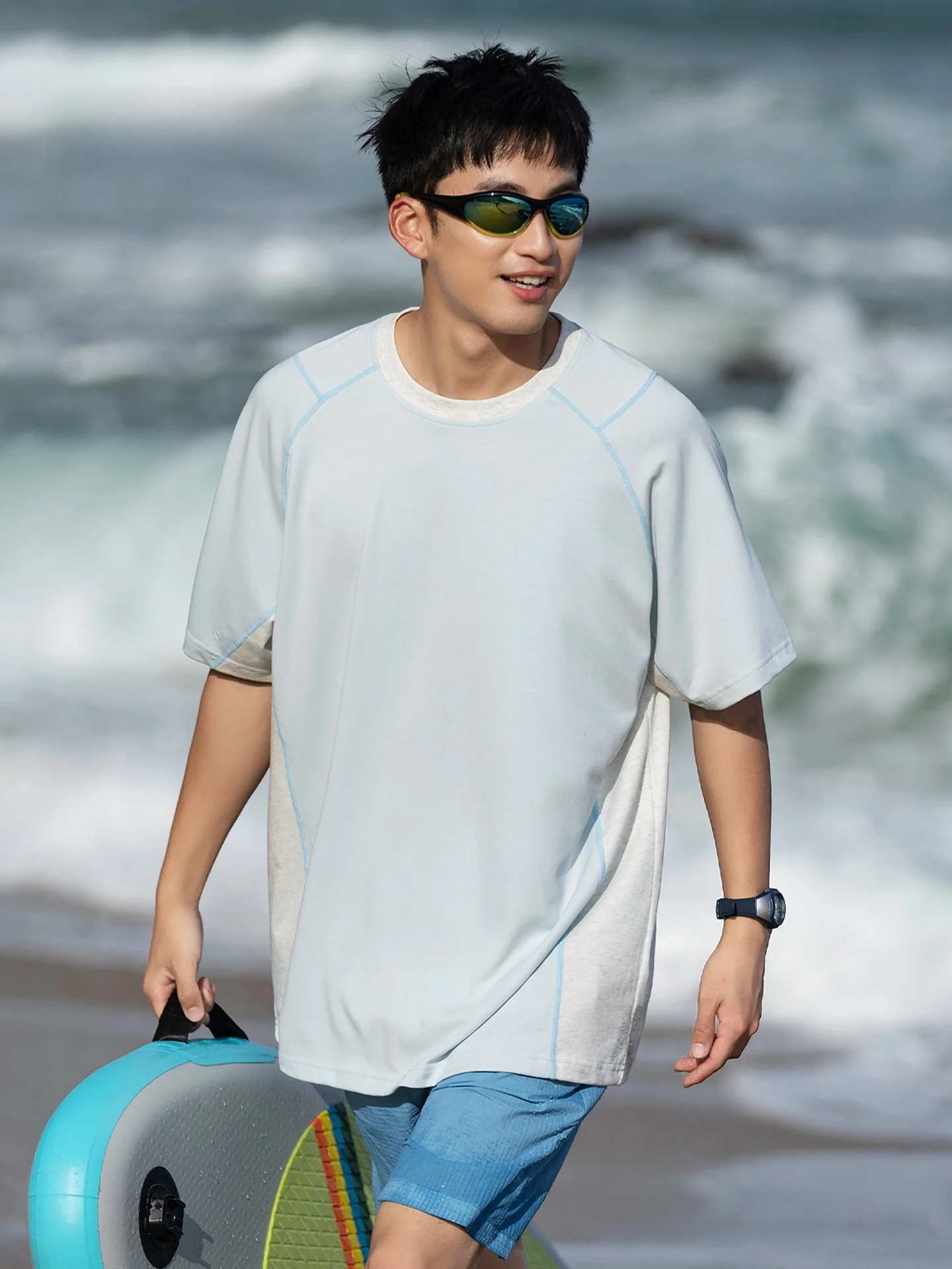 MMOPTOP Unisex Summer Casual round Neck Short Sleeve T-Shirt Breathable Loose Fit Outdoor Leisure Top Ice Silk Cotton Polyester
MMOPTOP Unisex Summer Casual round Neck Short Sleeve T-Shirt Breathable Loose Fit Outdoor Leisure Top Ice Silk Cotton Polyester