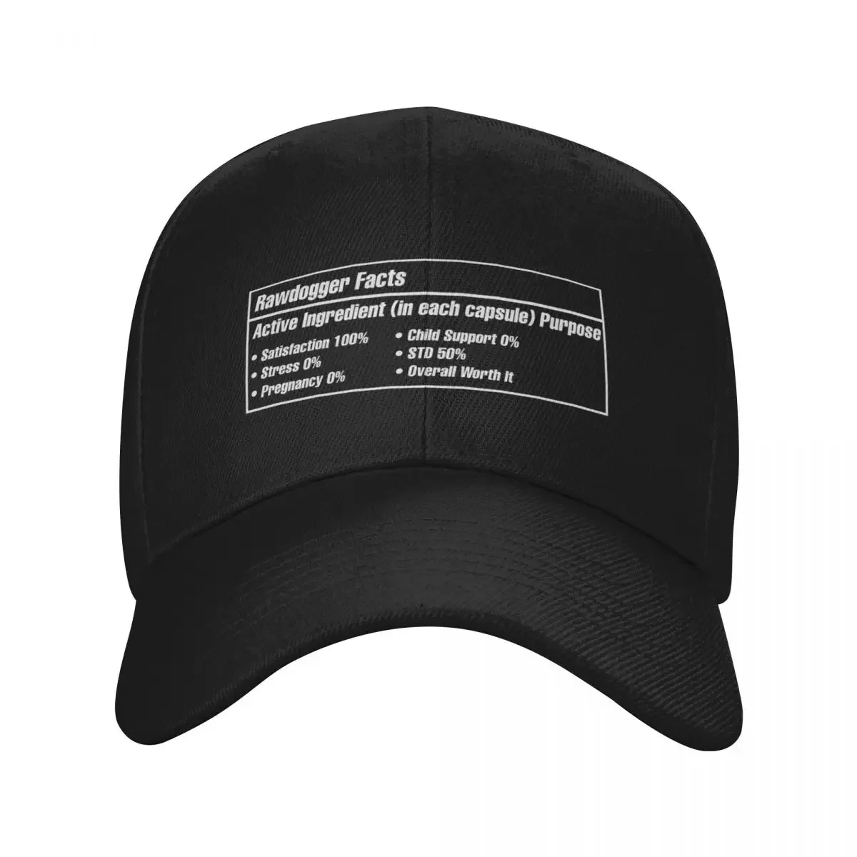 Professional Rawdogger Facts JiDion Baseball Cap Male hat Designer Hat Gentleman Hat Golf Mens Caps Women's
Professional Rawdogger Facts JiDion Baseball Cap Male hat Designer Hat Gentleman Hat Golf Mens Caps Women's