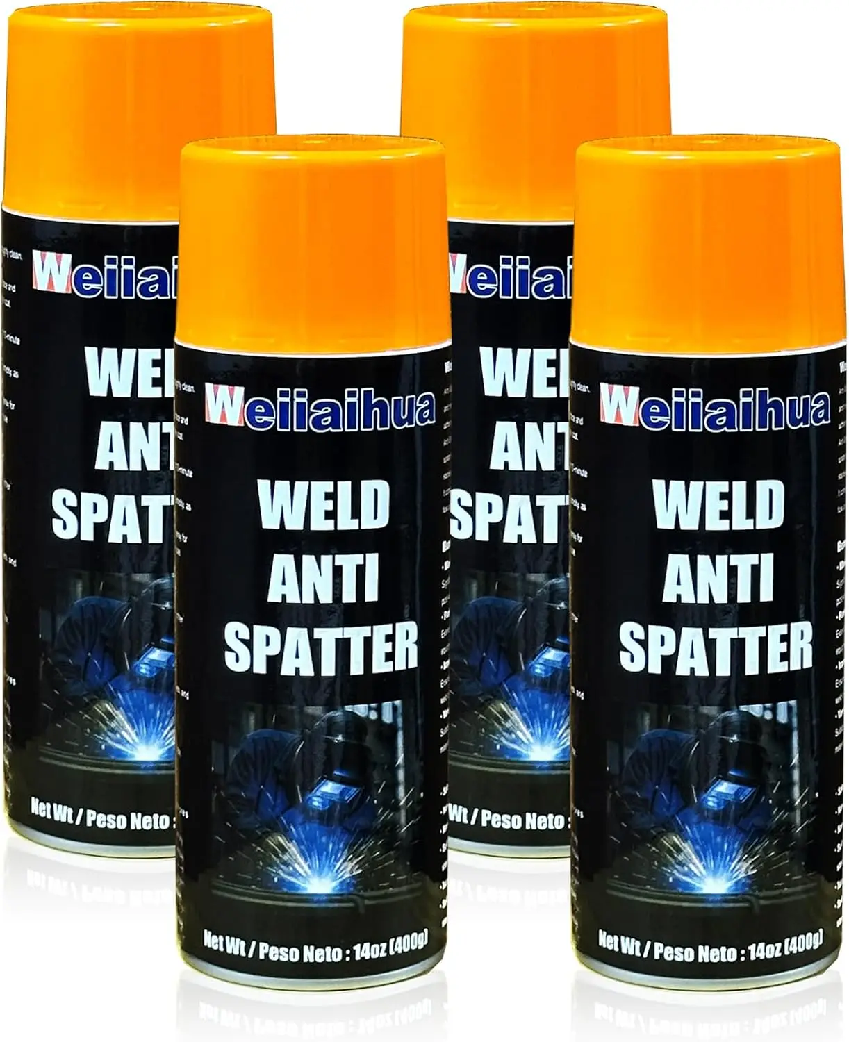 Anti Spatter Welding Spray (4 x 14oz), Spatter Prevention for TIG and MIG Welding, Non-Flammable Protection
Anti Spatter Welding Spray (4 x 14oz), Spatter Prevention for TIG and MIG Welding, Non-Flammable Protection
