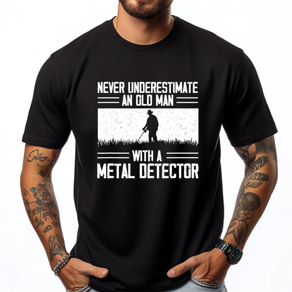 Dirt Fishing Metal Detecting Metal Detector Treasure Hunting Tee Band Tshirts Shirts Men High Quality Men's T-Shirt Street
Dirt Fishing Metal Detecting Metal Detector Treasure Hunting Tee Band Tshirts Shirts Men High Quality Men's T-Shirt Street