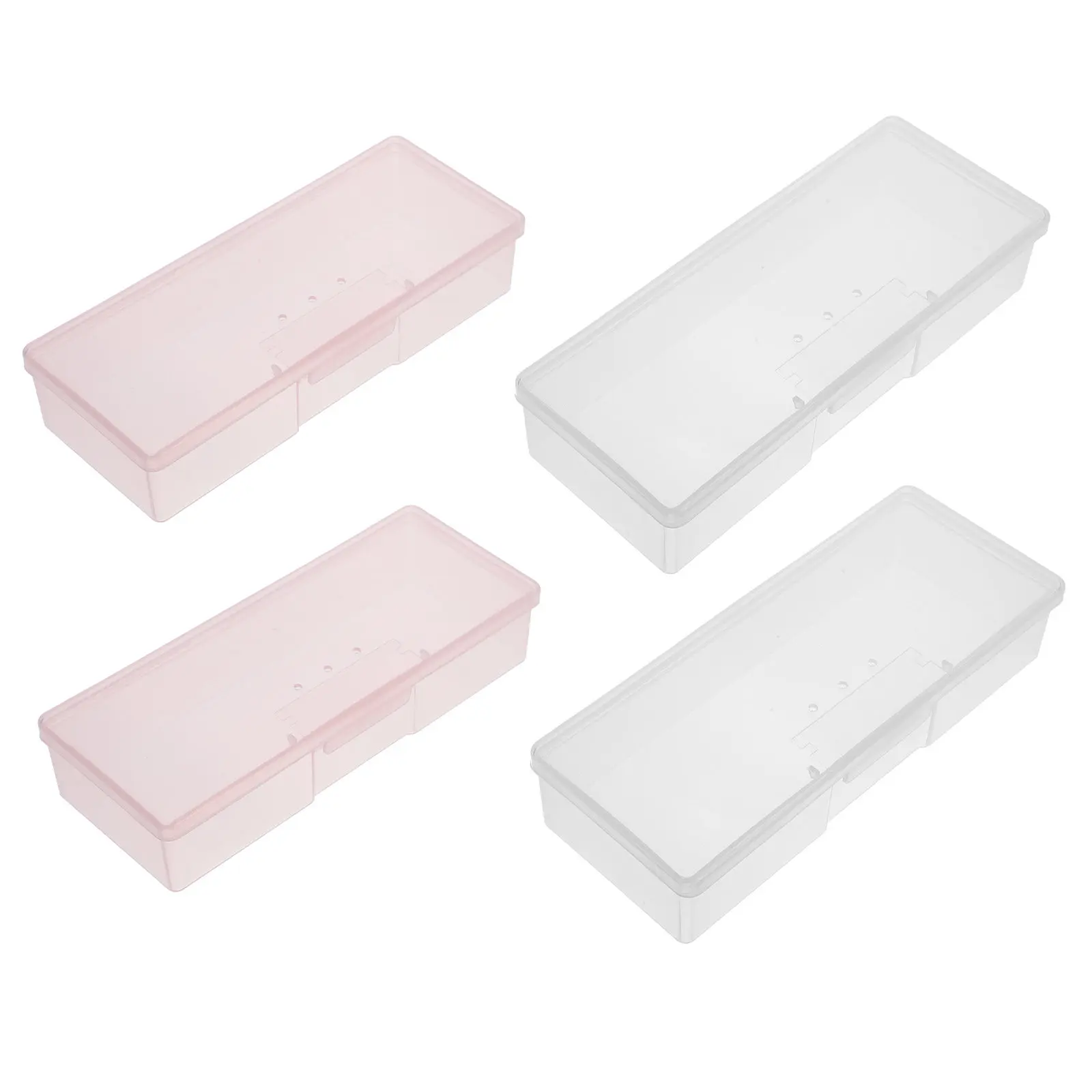4Pcs Nail Tool Boxes Manicure Storage Cases Professional Use Grinding Tool Organizer Nail Salon Organization Empty Boxes
4Pcs Nail Tool Boxes Manicure Storage Cases Professional Use Grinding Tool Organizer Nail Salon Organization Empty Boxes