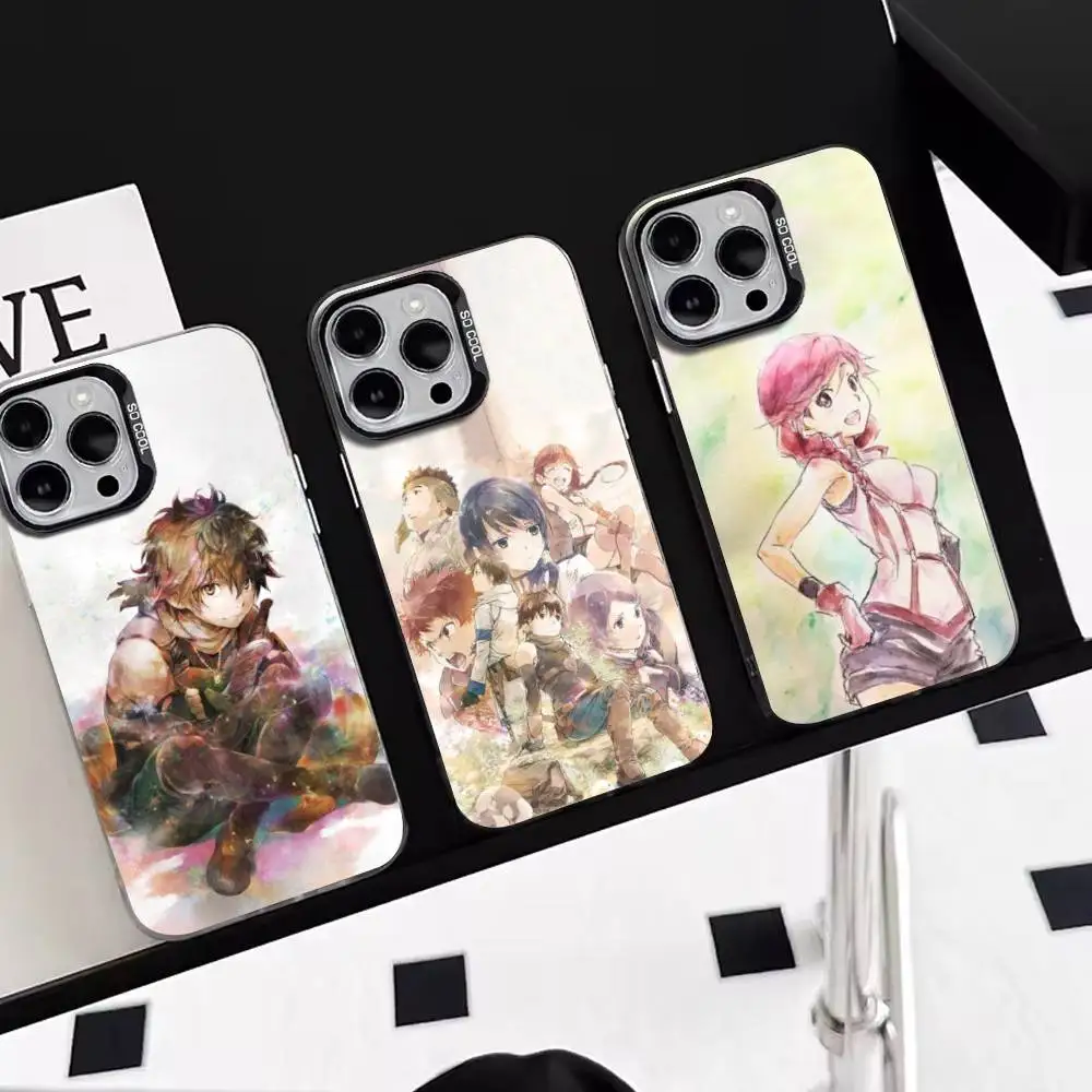 H-Haruhiro-Grimgar of Fantasy Phone Case For iPhone 17,16,15,14,13,12,11 Plus,Pro Max,XS,Colorful Silver Phone case Funda Cover
H-Haruhiro-Grimgar of Fantasy Phone Case For iPhone 17,16,15,14,13,12,11 Plus,Pro Max,XS,Colorful Silver Phone case Funda Cover
