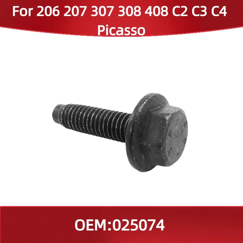 025074 Flanged Screw Fit for Peugeot 206 207 307 308 408 for Citroen C2 C3 C4 Picasso
025074 Flanged Screw Fit for Peugeot 206 207 307 308 408 for Citroen C2 C3 C4 Picasso