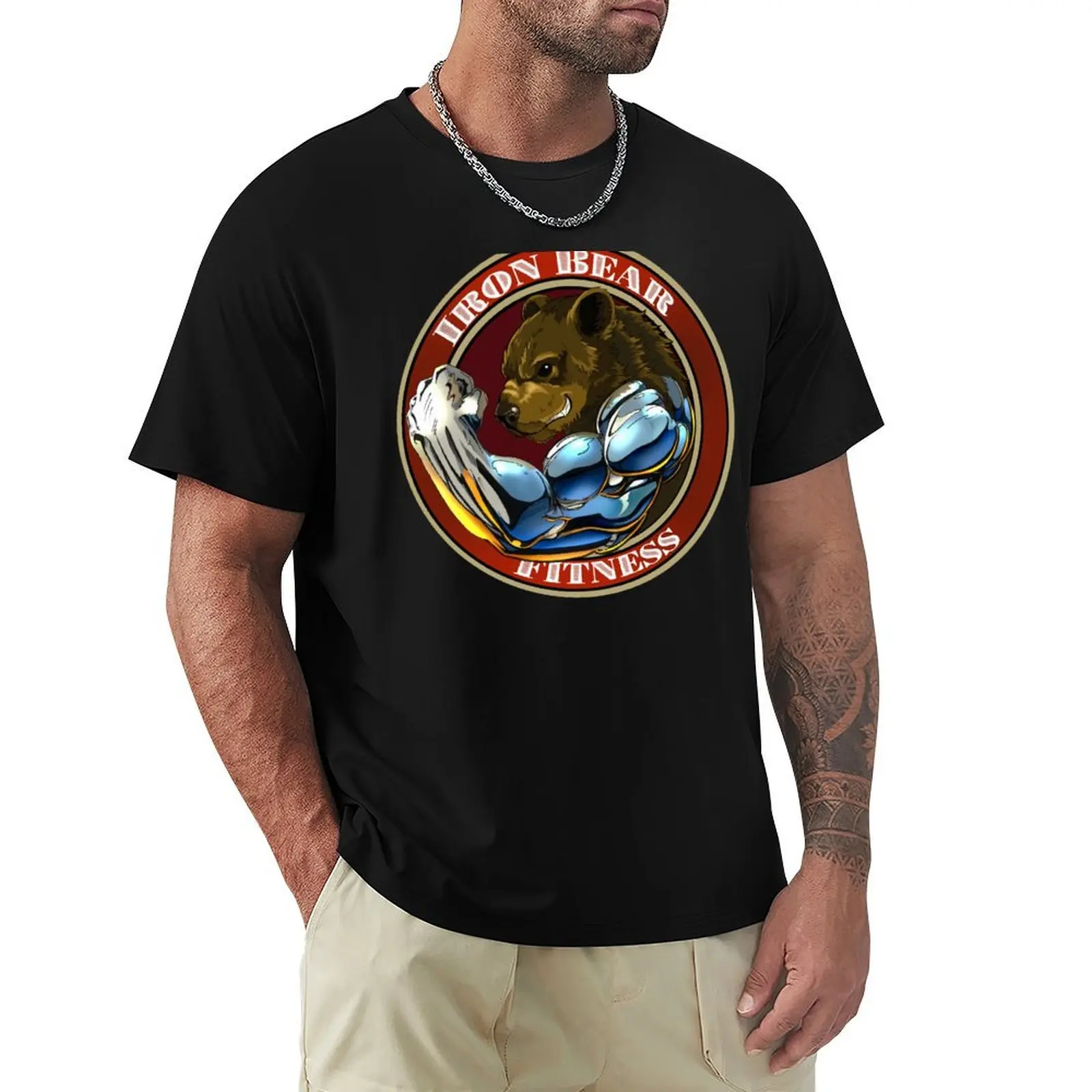 Iron Bear Fitness T-Shirt funny gifts essential t shirt Blouse heavyweights outfits for men
Iron Bear Fitness T-Shirt funny gifts essential t shirt Blouse heavyweights outfits for men