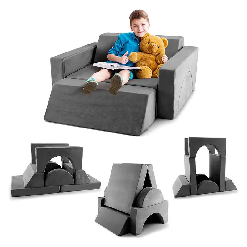 Customized children's sofa kit Multifunctional combination Segmented sofa cushion Puzzle large building block High density
Customized children's sofa kit Multifunctional combination Segmented sofa cushion Puzzle large building block High density