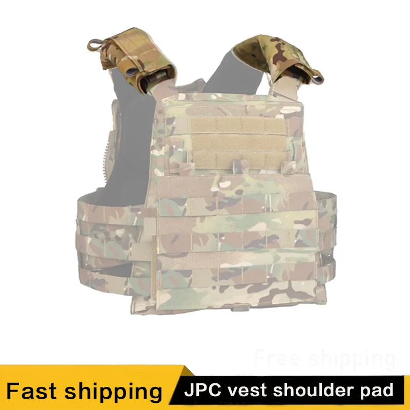 1 PC vest shoulder pads, nylon mesh protection pads, tactical Molle FCPC/JPC shoulder pads, hiking backpack accessories
1 PC vest shoulder pads, nylon mesh protection pads, tactical Molle FCPC/JPC shoulder pads, hiking backpack accessories