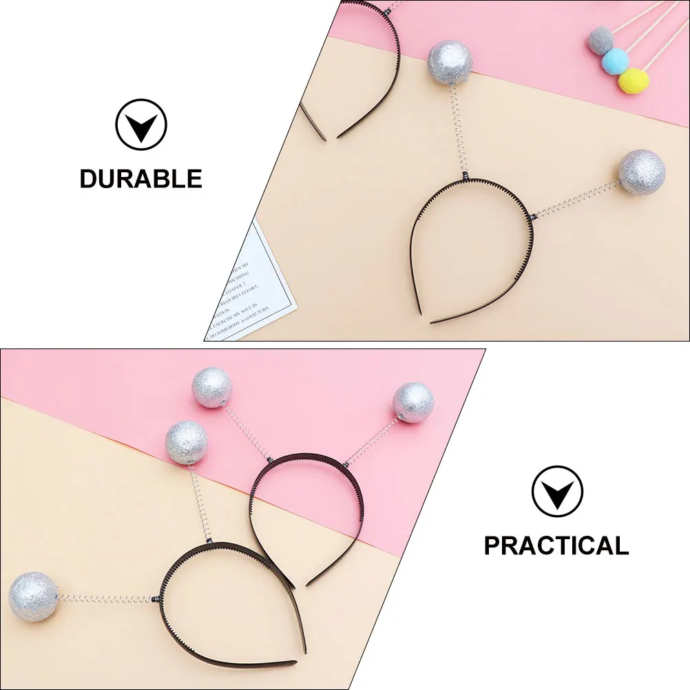 4Pcs Shiny Balls Hair Hoops Eye Catching Fashion Hairwear for Themed Parties Masquerade Events Fun Group Activities Distinctive
4Pcs Shiny Balls Hair Hoops Eye Catching Fashion Hairwear for Themed Parties Masquerade Events Fun Group Activities Distinctive