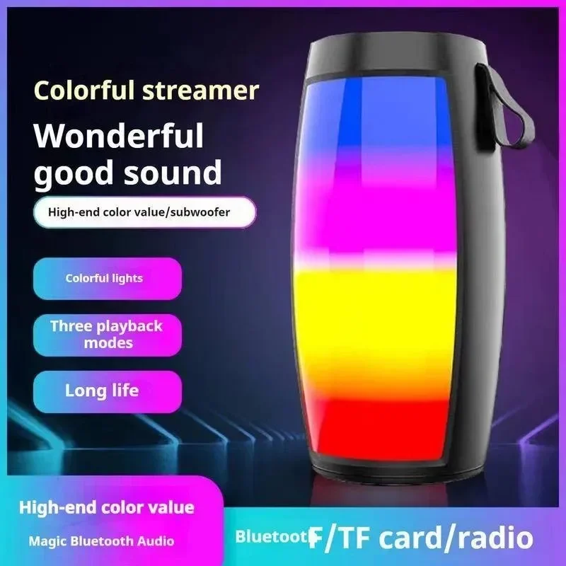 Bluetooth Speaker 5.3 Wireless Super BASS Mobile Phone Night Colorful Computer TF Card Gift Audio
Bluetooth Speaker 5.3 Wireless Super BASS Mobile Phone Night Colorful Computer TF Card Gift Audio