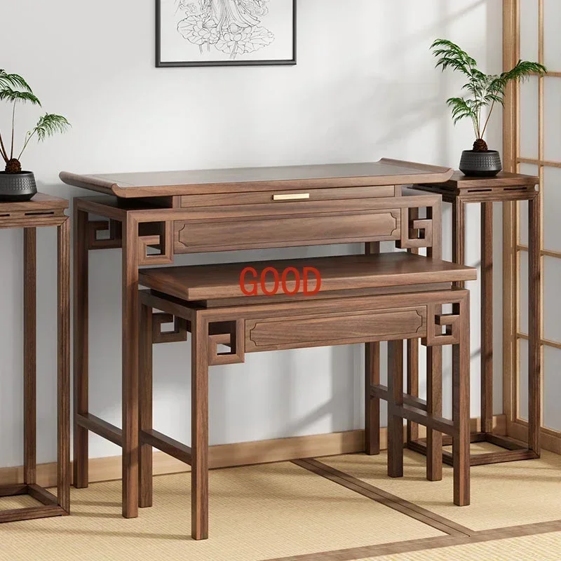 New Chinese Style Altar Incense Burner Able Buddhist Hall Solid Wood Buddha Able Modern Ribute Console Able Altar Cabinets
New Chinese Style Altar Incense Burner Able Buddhist Hall Solid Wood Buddha Able Modern Ribute Console Able Altar Cabinets