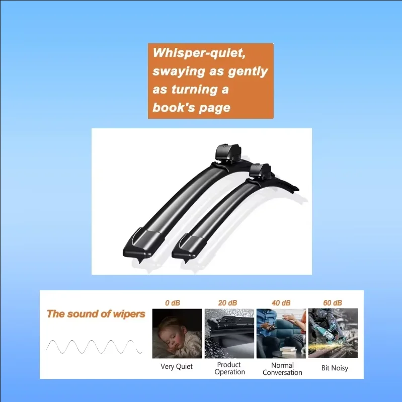 For Renault Twingo 3 III MK3 2015~2023 Front Wiper Blades Cutter Window Windshield Windscreen Brushes Replacement Car Accessorie
For Renault Twingo 3 III MK3 2015~2023 Front Wiper Blades Cutter Window Windshield Windscreen Brushes Replacement Car Accessorie