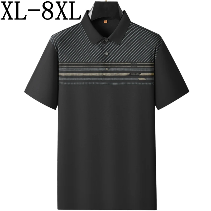 8XL 7XL 6XL 2025 New Summer High End Luxury Shirts For Men Business Loose Mens Polo Shirt Casual Breathable camisa masculina
8XL 7XL 6XL 2025 New Summer High End Luxury Shirts For Men Business Loose Mens Polo Shirt Casual Breathable camisa masculina