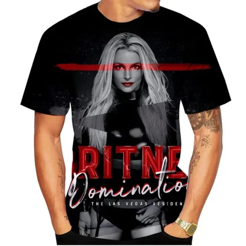 Fashion Men Clothing New Britney Spears 3D Print T-shirt Personalized Hip Hop Harajuku Street Unisex Oversized T Shirt Tops
Fashion Men Clothing New Britney Spears 3D Print T-shirt Personalized Hip Hop Harajuku Street Unisex Oversized T Shirt Tops