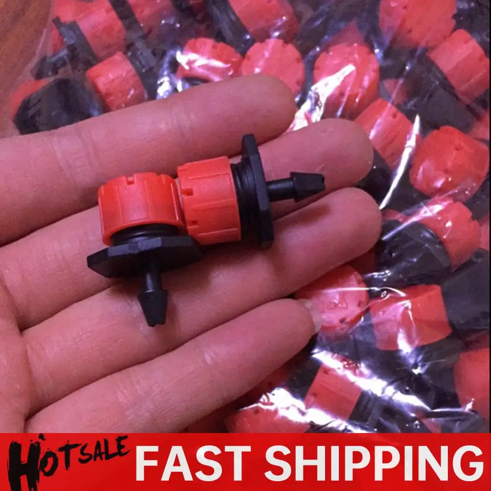 100pcs/bag Hose Dripper Adjustable Micro Irrigation Drippers Water Saving Anti-clogging Portable Practical Garden Tools
100pcs/bag Hose Dripper Adjustable Micro Irrigation Drippers Water Saving Anti-clogging Portable Practical Garden Tools