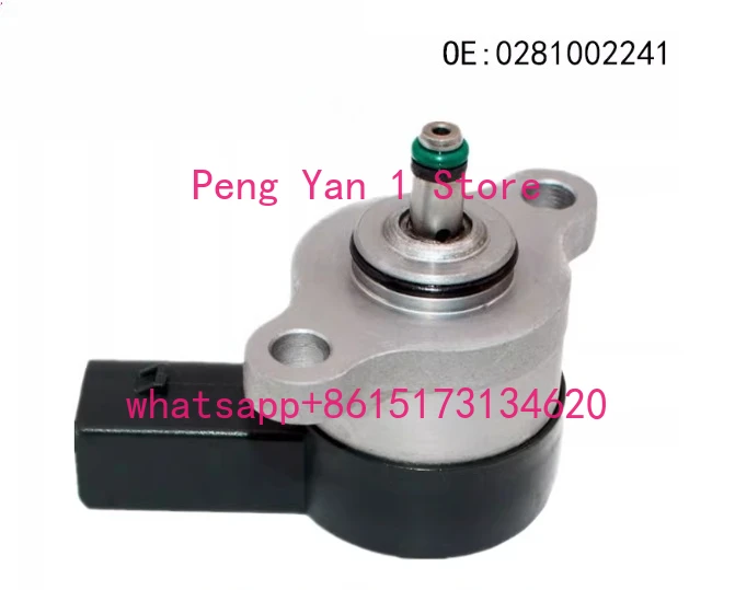 Common rail pressure regulating valve Common rail solenoid valve regulating pressure reducing valve 0281002241
Common rail pressure regulating valve Common rail solenoid valve regulating pressure reducing valve 0281002241