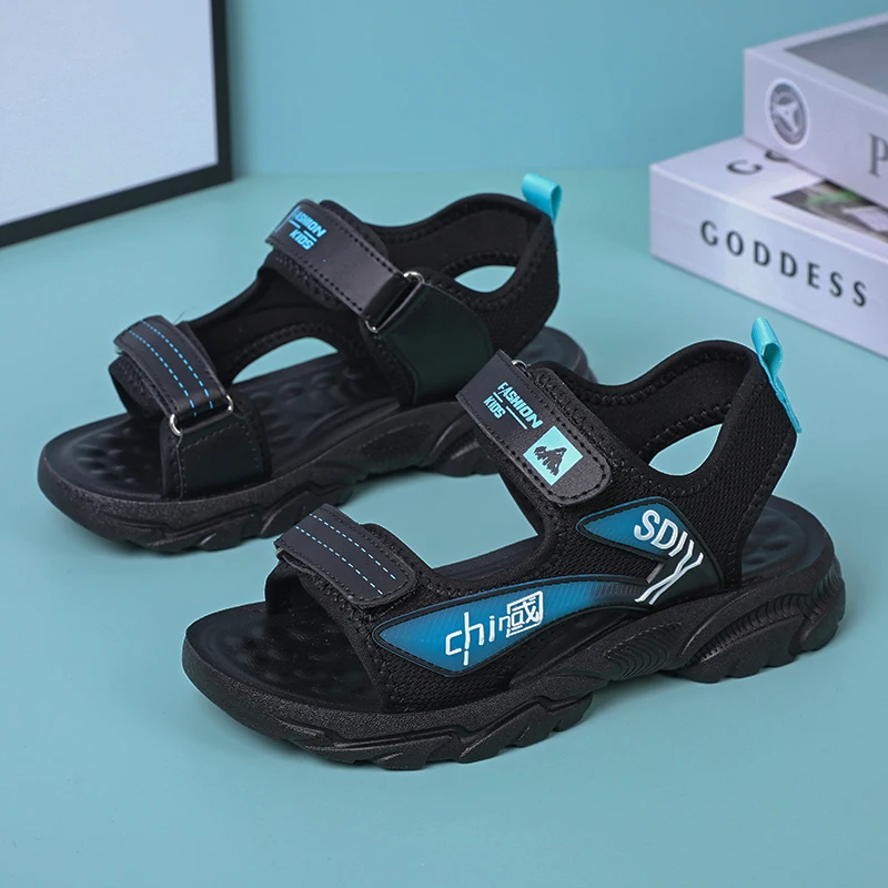 Kids Sandals for Boy Summer Comf Lightweight Flat Non-slip Comfortable Outdoor Sports Casual Walking Beach Shoes for Children
Kids Sandals for Boy Summer Comf Lightweight Flat Non-slip Comfortable Outdoor Sports Casual Walking Beach Shoes for Children