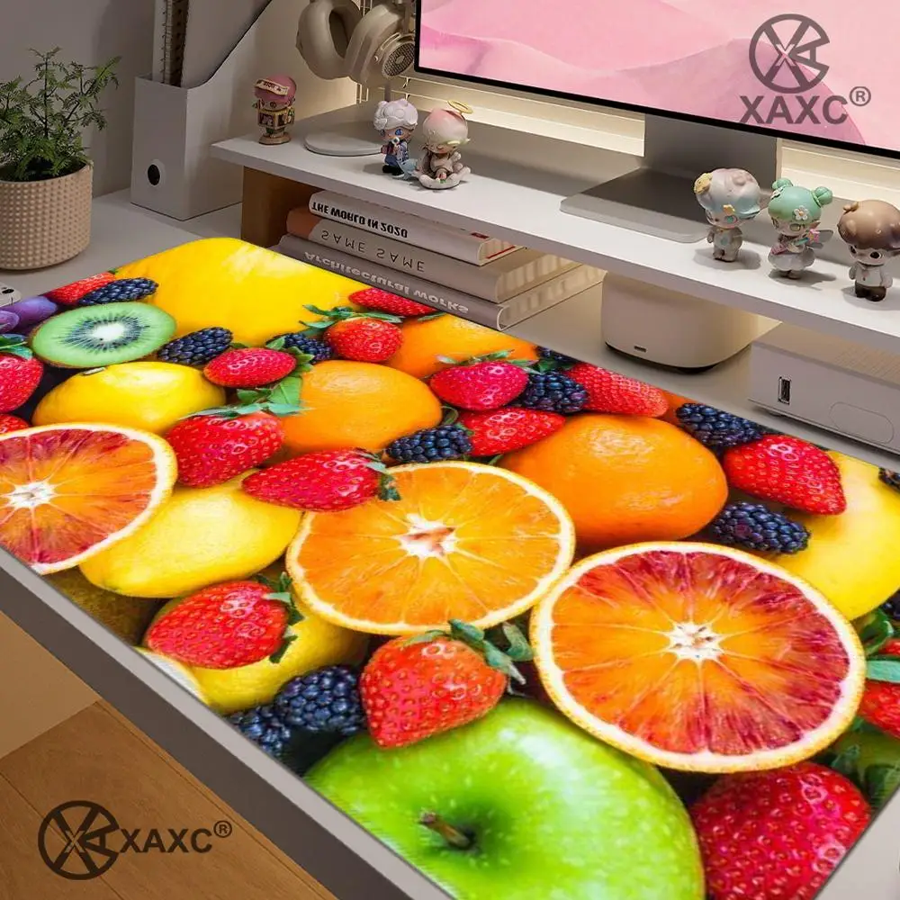 Fruit Mouse Pad large keyboard mouse desk pad non-slip rubber gaming mouse pad laptop mouse carpet
Fruit Mouse Pad large keyboard mouse desk pad non-slip rubber gaming mouse pad laptop mouse carpet