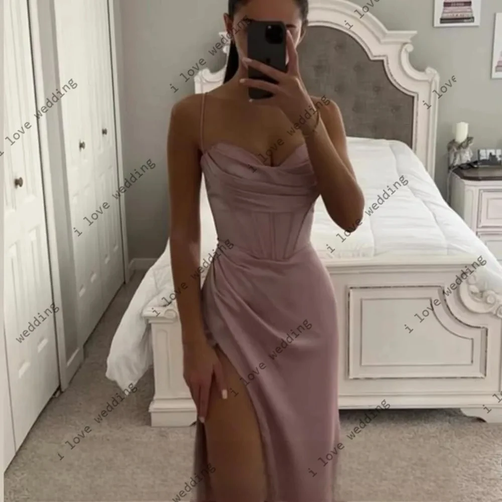 Champagne Sleeveless Bridesmaid Dresses 2025 Satin Elegant Wedding Party Dress For Women Pleated Prom Dresses Gala Customized
Champagne Sleeveless Bridesmaid Dresses 2025 Satin Elegant Wedding Party Dress For Women Pleated Prom Dresses Gala Customized