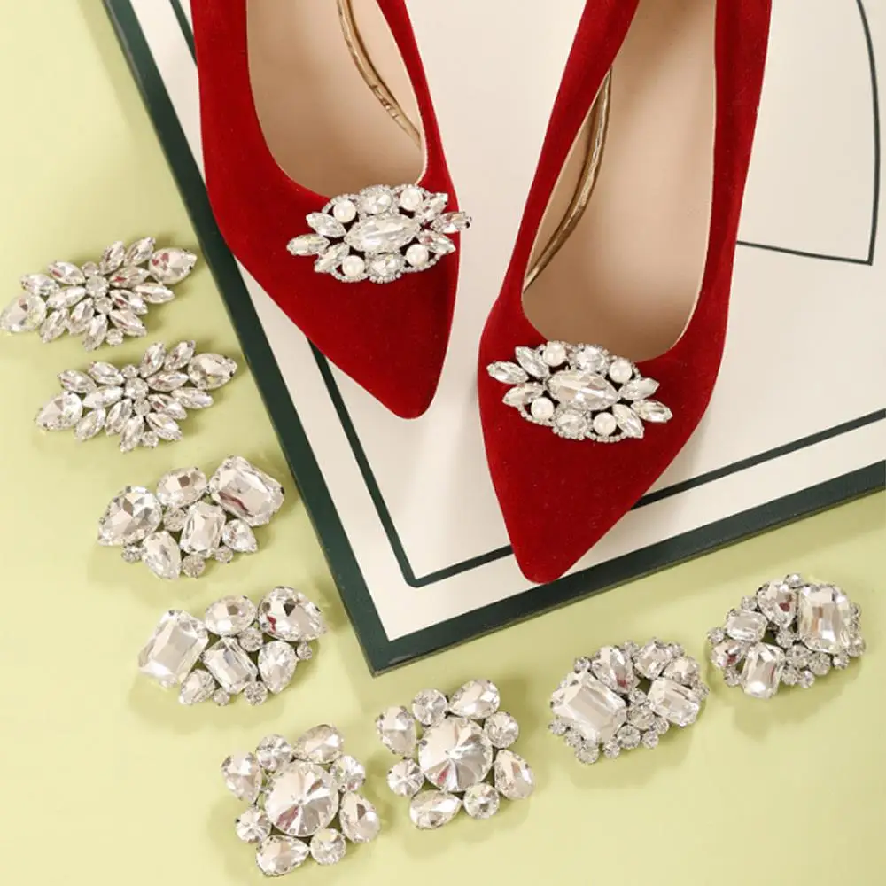 Sweet Shoe Buckle Practical Decoration Shiny Women Bride High Heel Clips Sparkling Shoe Clip Supplies Lovely Shoes Accessory
Sweet Shoe Buckle Practical Decoration Shiny Women Bride High Heel Clips Sparkling Shoe Clip Supplies Lovely Shoes Accessory