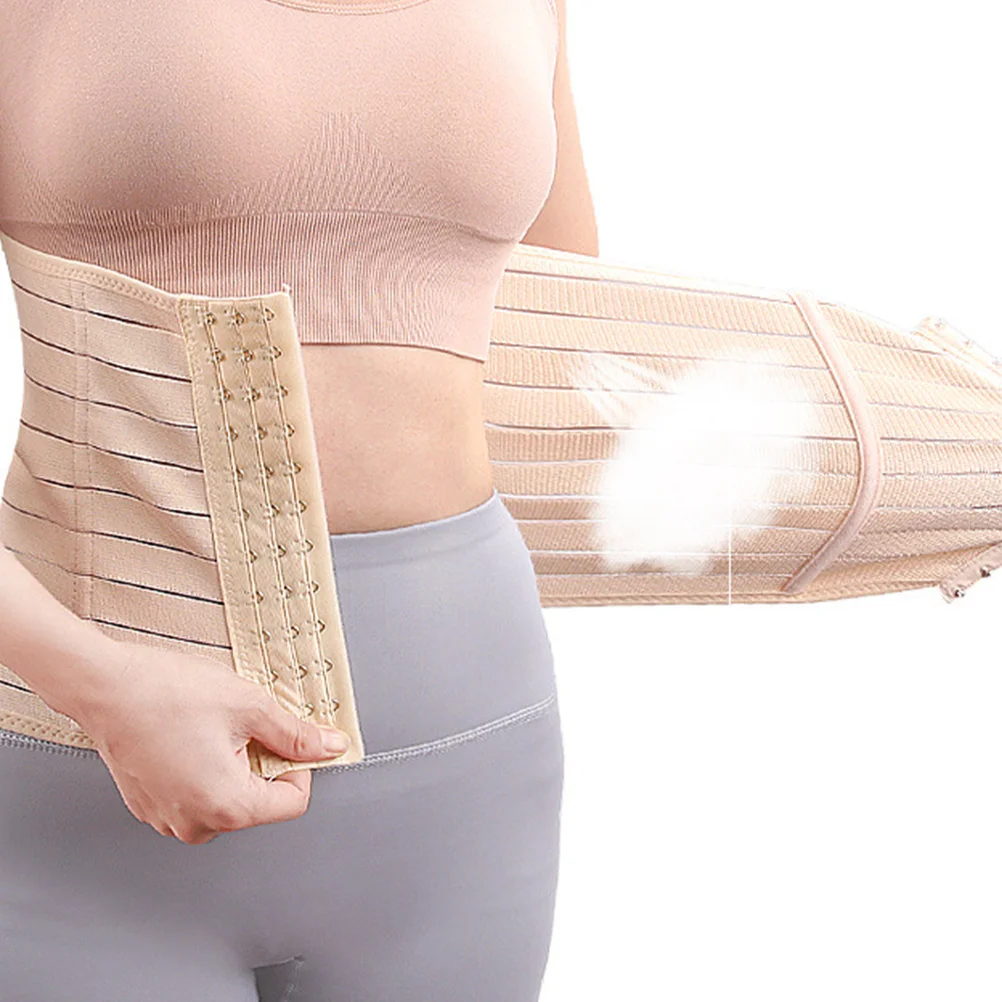 Three row Abdominal Binder Breathable Mesh Postpartum Belly Wrap L 40 50kg Slimming Steel Buckle Women Pregnant
Three row Abdominal Binder Breathable Mesh Postpartum Belly Wrap L 40 50kg Slimming Steel Buckle Women Pregnant